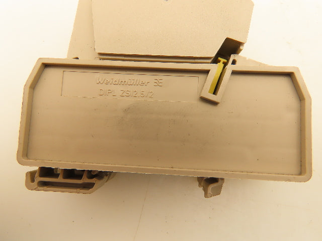 Weidmuller DIPL ZSI 2.5/2 Fuse Terminal Block 10A 500V ZSI 2.5  Lot of 37