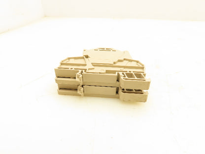 Weidmuller DIPL ZSI 2.5/2 Fuse Terminal Block 10A 500V ZSI 2.5  Lot of 37