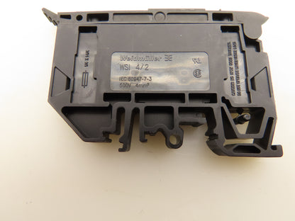 Weidmuller WSI 4/2 Terminal Block Fuse Holder Red LED Indicator  Lot of 16