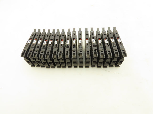 Weidmuller WSI 4/2 Terminal Block Fuse Holder Red LED Indicator  Lot of 16