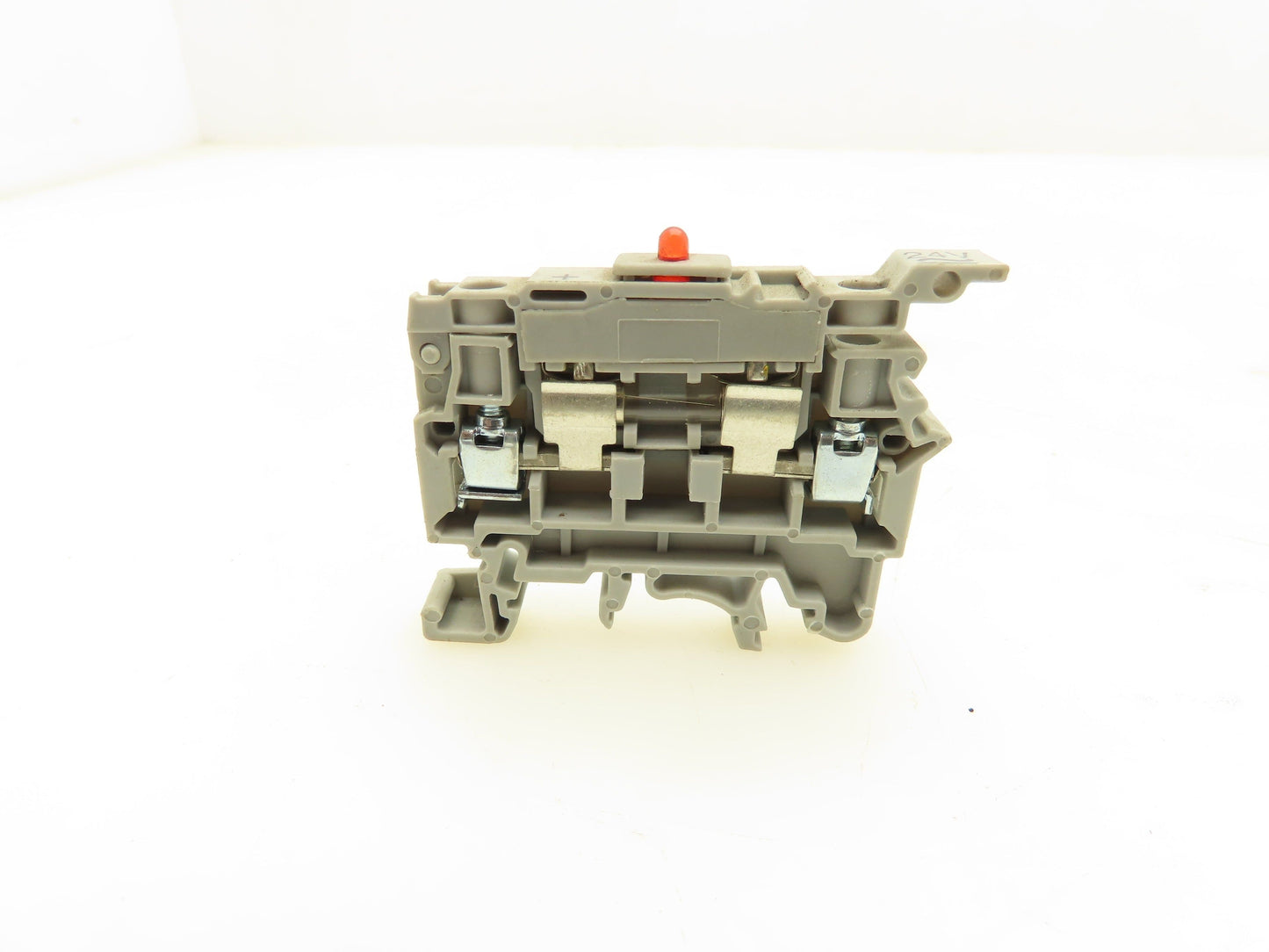 Connectwell CSFL4U Terminal Block Fuse Holder 24V Red LED Indicator  Lot of 35