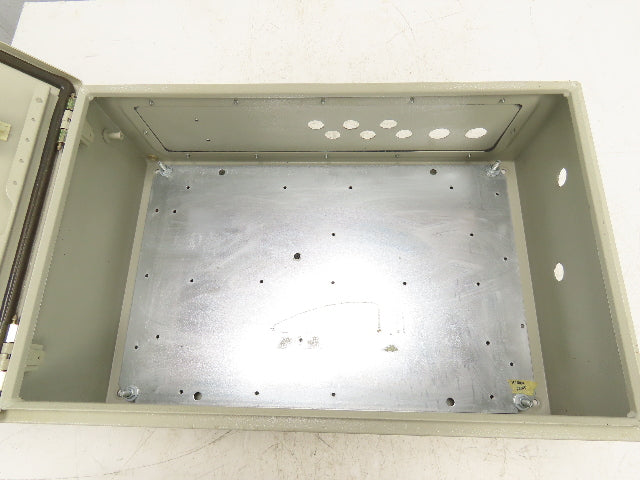 Rittal AE1039 Wall Mount Electrical Enclosure 23-1/2x15x7-1/2" with Cam Lock