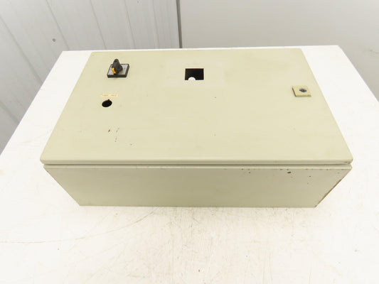 Rittal AE1039 Wall Mount Electrical Enclosure 23-1/2x15x7-1/2" with Cam Lock