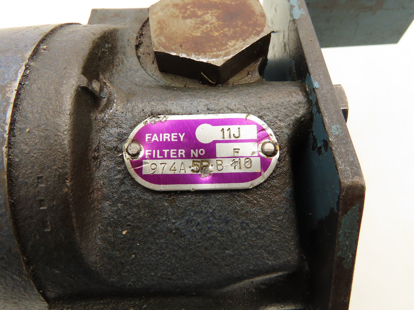 Fairey Arlon 974A-5P-B-110 Hydraulic Fluid Filter 3/8" NPT