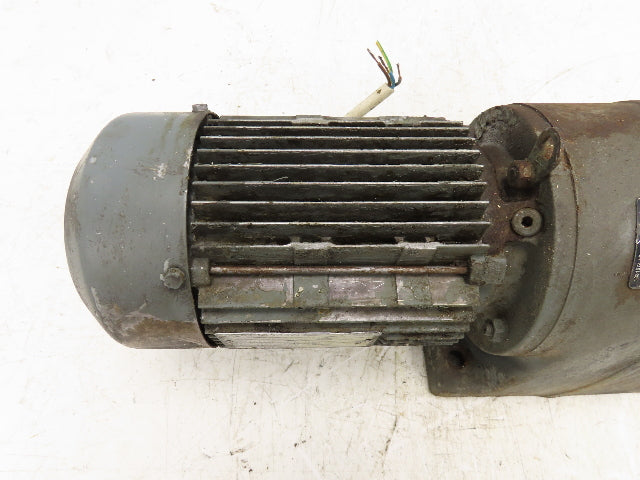 Sew-Eurodrive R60 DT80K4 Inline Gearmotor .55kW 240/480V 3PH 89:1 Reducer 18 RPM
