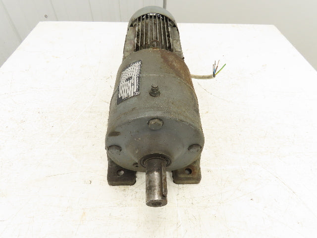 Sew-Eurodrive R60 DT80K4 Inline Gearmotor .55kW 240/480V 3PH 89:1 Reducer 18 RPM