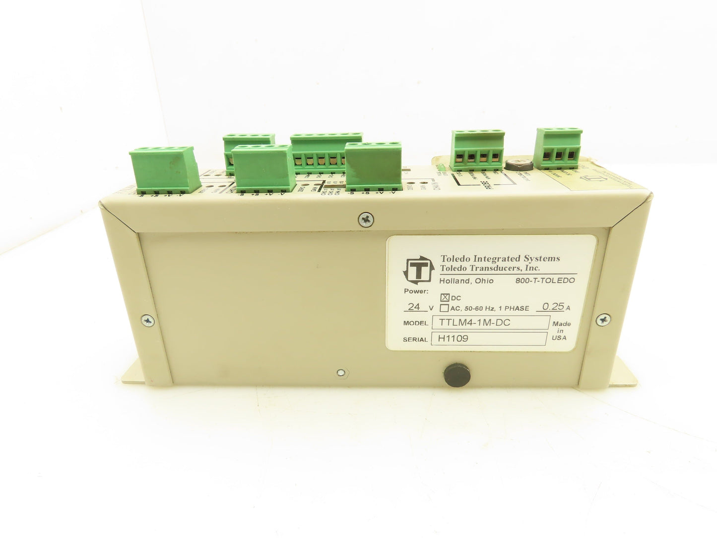 Toledo TTLM4-1M-DC Transducer Tonnage Load Module 24V