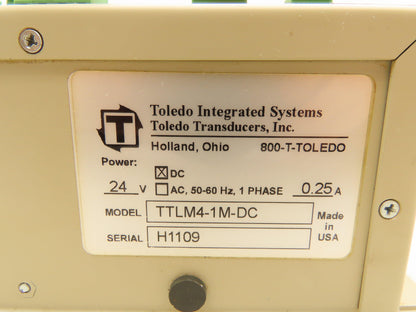 Toledo TTLM4-1M-DC Transducer Tonnage Load Module 24V