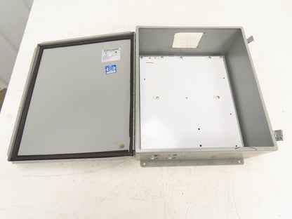 Wiegmann B161406CH Electrical Enclosure Control Panel with Backplate 16x14x6"