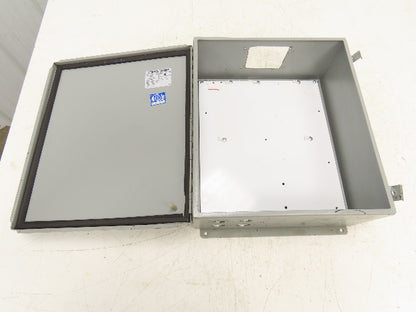 Wiegmann B161406CH Electrical Enclosure Control Panel with Backplate 16x14x6"