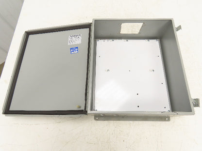 Wiegmann B161406CH Electrical Enclosure Control Panel with Backplate 16x14x6"