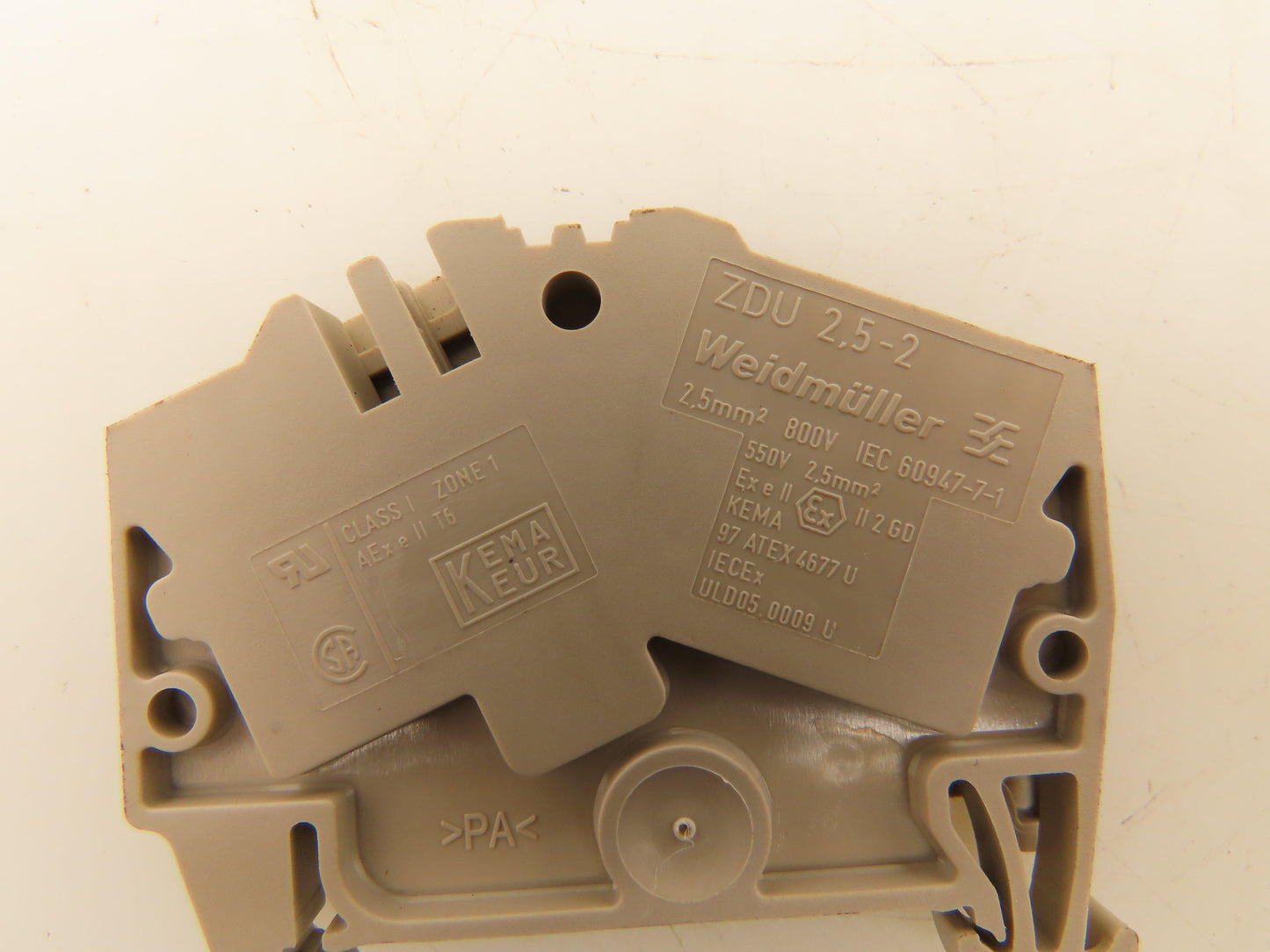 Weidmuller ZDU 2,5-2 Terminal Block 2.5mm 800V Lot of 88