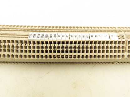 Weidmuller ZDU 2,5-2 Terminal Block 2.5mm 800V Lot of 88