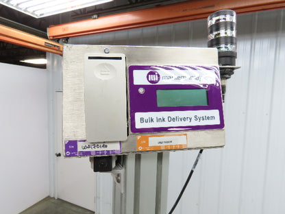 Markem 1050 Imaje Inkjet Controller Bulk Ink Delivery Print Head