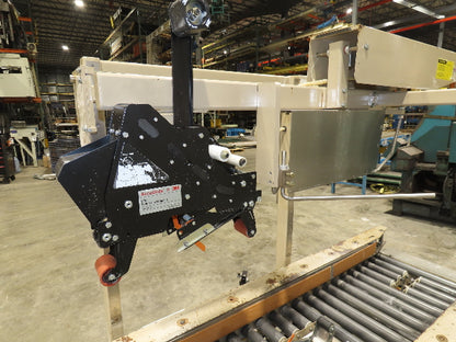 Bemistaper Dual Head Case Sealer 2" Box Tape Carton Sealing Machine Conveyor