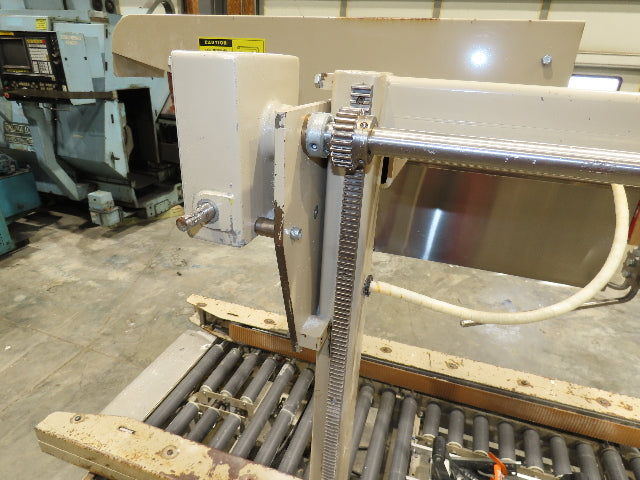 Bemistaper Dual Head Case Sealer 2" Box Tape Carton Sealing Machine Conveyor
