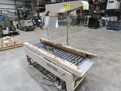 Bemistaper Dual Head Case Sealer 2" Box Tape Carton Sealing Machine Conveyor