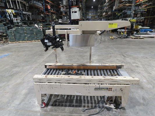 Bemistaper Dual Head Case Sealer 2" Box Tape Carton Sealing Machine Conveyor