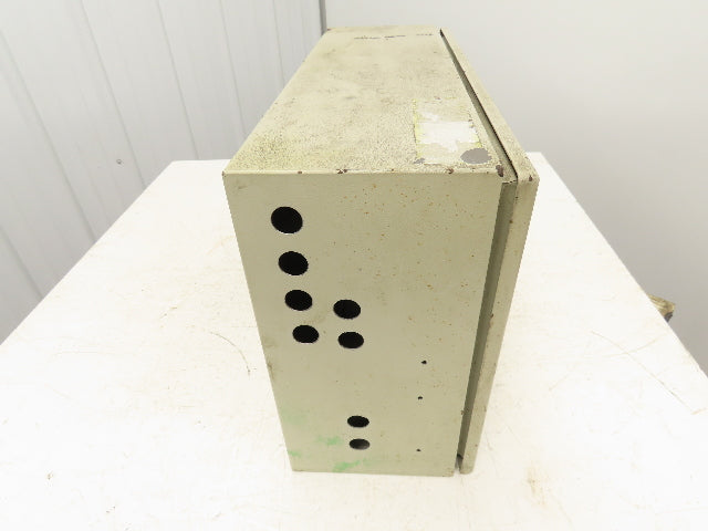 Rittal AE1039 Steel Electrical Enclosure with Backplate 600x380x210mm 24x15x8"