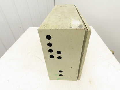 Rittal AE1039 Steel Electrical Enclosure with Backplate 600x380x210mm 24x15x8"