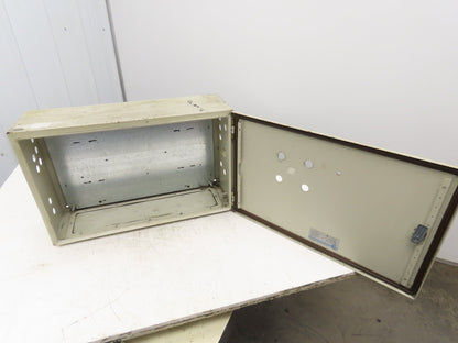 Rittal AE1039 Steel Electrical Enclosure with Backplate 600x380x210mm 24x15x8"