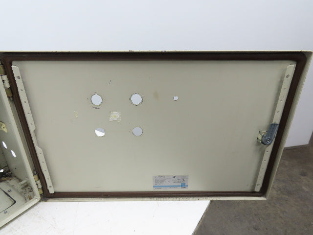 Rittal AE1039 Steel Electrical Enclosure with Backplate 600x380x210mm 24x15x8"