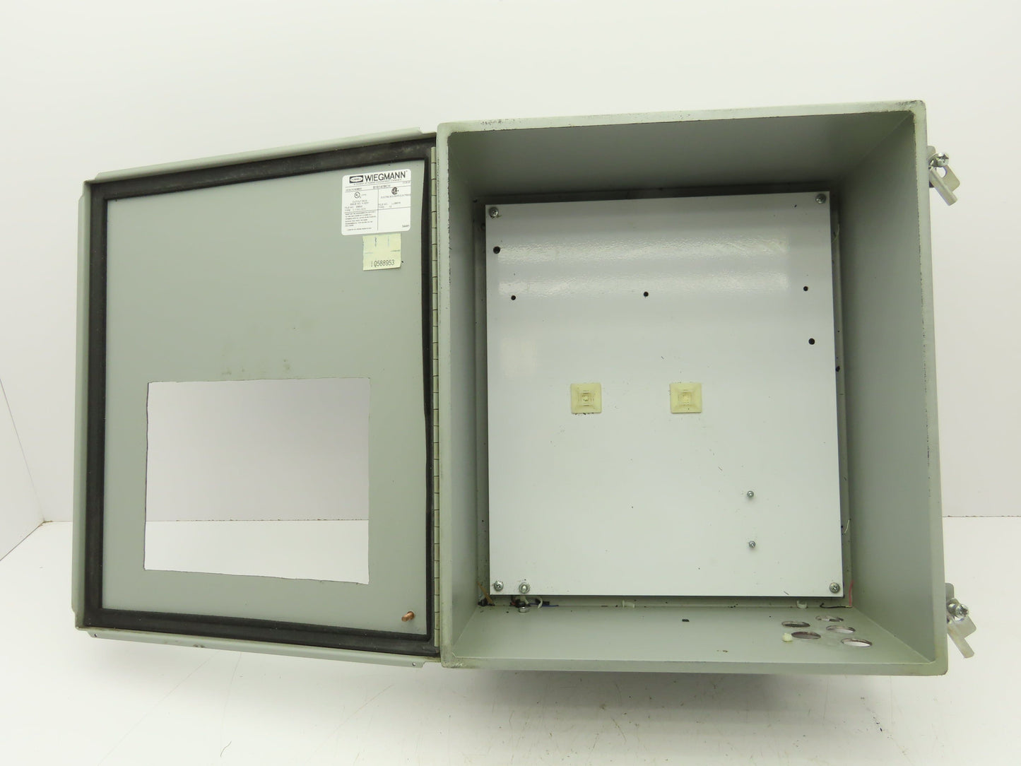 Wiegmann  B161408CH Electrical Enclosure Control Panel 16x14x8" Back Plate