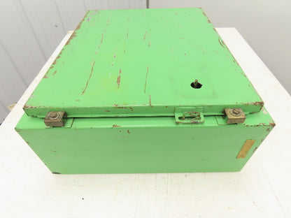 Hoffman A202408LP Electrical Enclosure Control Panel 20x24x8" Back Plate