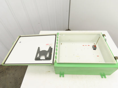 Hoffman A202408LP Electrical Enclosure Control Panel 20x24x8" Back Plate