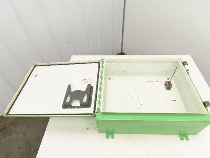 Hoffman A202408LP Electrical Enclosure Control Panel 20x24x8" Back Plate