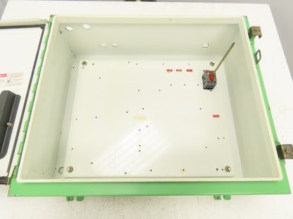 Hoffman A202408LP Electrical Enclosure Control Panel 20x24x8" Back Plate