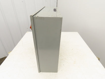 Wiegmann N1C202006LP Electrical Enclosure JIC Panel  20x20x6" 6 Knockouts