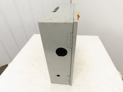 Wiegmann N1C202006LP Electrical Enclosure JIC Panel  20x20x6" 6 Knockouts