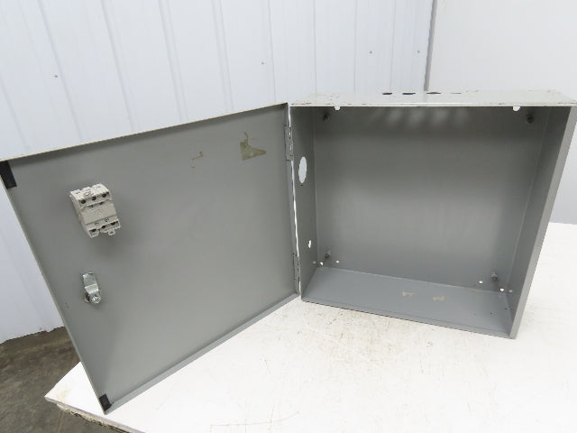 Wiegmann N1C202006LP Electrical Enclosure JIC Panel  20x20x6" 6 Knockouts