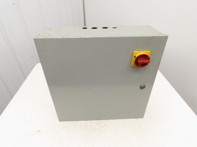 Wiegmann N1C202006LP Electrical Enclosure JIC Panel  20x20x6" 6 Knockouts