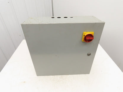 Wiegmann N1C202006LP Electrical Enclosure JIC Panel  20x20x6" 6 Knockouts