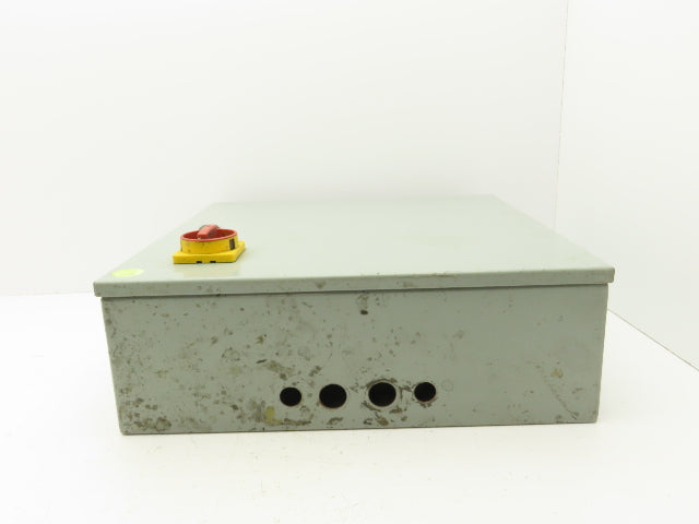 Wiegmann N1C202006LP Electrical Enclosure JIC Panel 20x20x6"