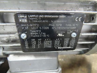 Copperhead ETS Engineering E2N Robot Welding Electrode Tip Dresser 2Hp 480V 3PH