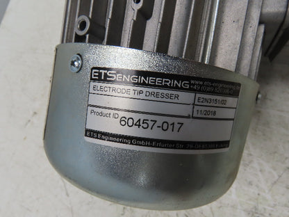 Copperhead ETS Engineering E2N Robot Welding Electrode Tip Dresser 2Hp 480V 3PH