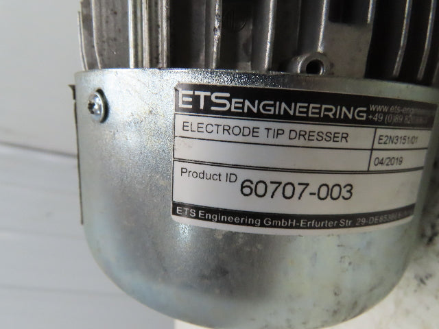 Copperhead ETS Engineering E2N Robot Welding Electrode Tip Dresser 2Hp 480V 3PH