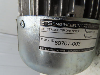 Copperhead ETS Engineering E2N Robot Welding Electrode Tip Dresser 2Hp 480V 3PH