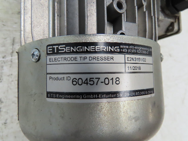 Copperhead ETS Engineering E2N Robot Welding Electrode Tip Dresser 2Hp 480V 3PH