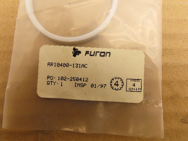 Furon AR10400-131AC Plastic O-Ring Seal 1-11/16" ID 1-7/8" OD Lot of 14