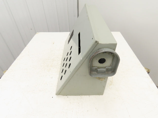 Industrial Enclosure Corp Sloped Top Electrical Enclosure 14x24" HMI 30°or 60°