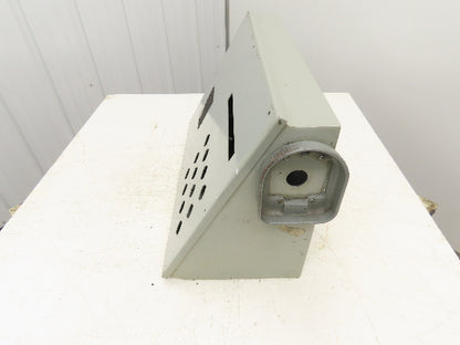 Industrial Enclosure Corp Sloped Top Electrical Enclosure 14x24" HMI 30°or 60°