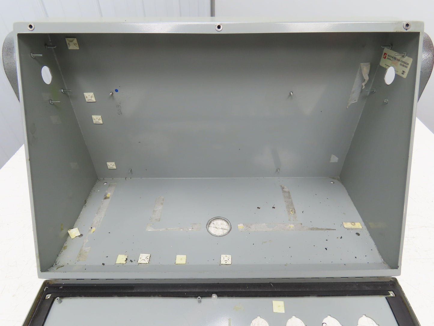 Industrial Enclosure Corp Sloped Top Electrical Enclosure 14x24" HMI 30°or 60°