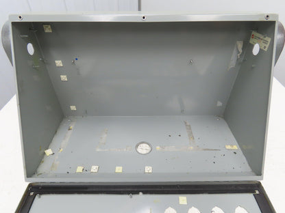 Industrial Enclosure Corp Sloped Top Electrical Enclosure 14x24" HMI 30°or 60°