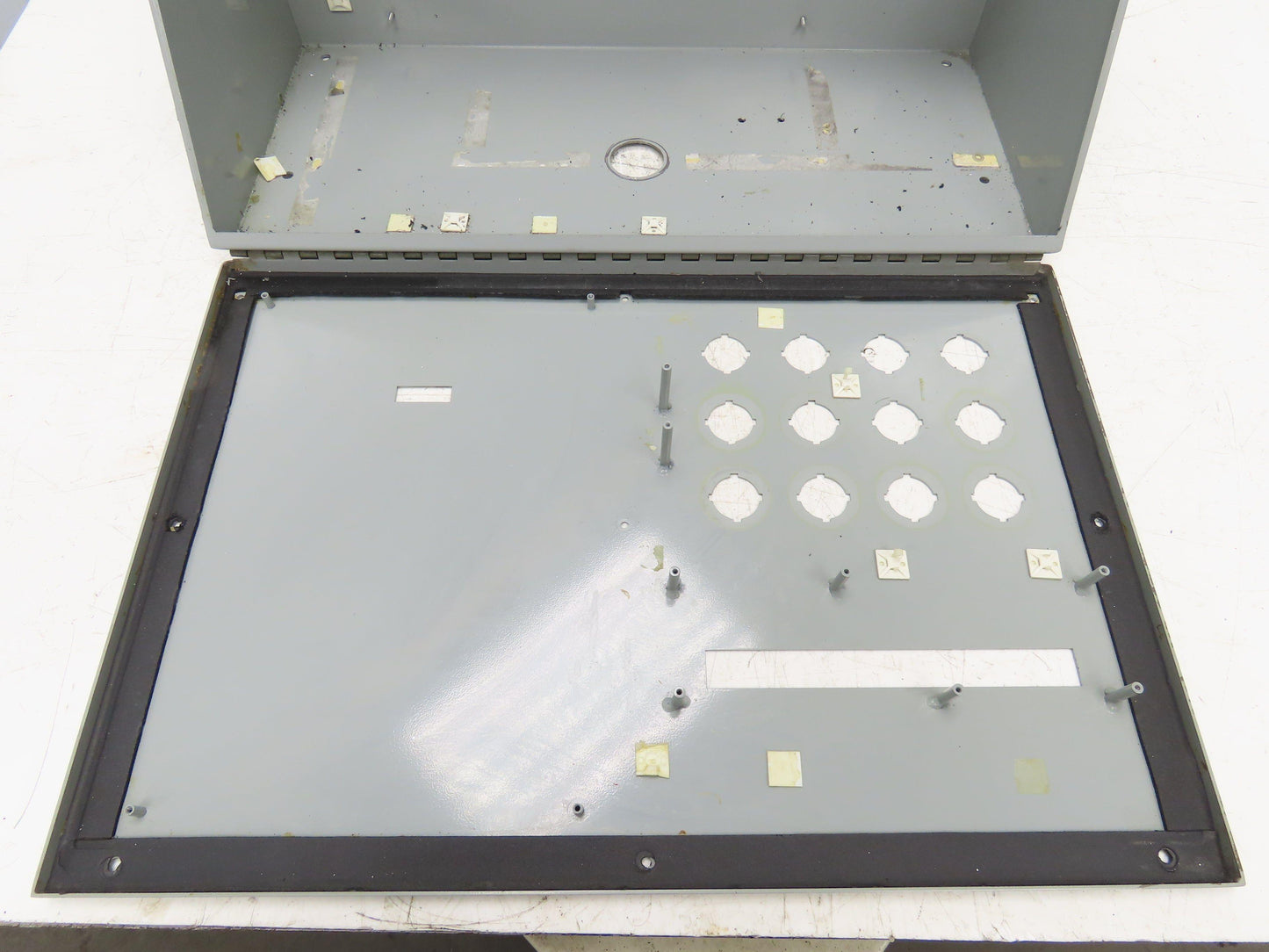 Industrial Enclosure Corp Sloped Top Electrical Enclosure 14x24" HMI 30°or 60°