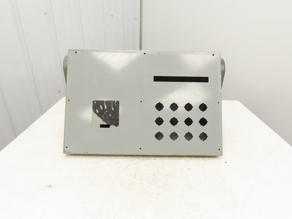 Industrial Enclosure Corp Sloped Top Electrical Enclosure 14x24" HMI 30°or 60°