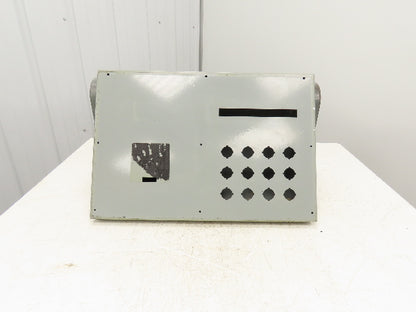 Industrial Enclosure Corp Sloped Top Electrical Enclosure 14x24" HMI 30°or 60°